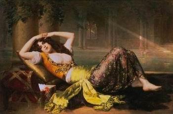 unknow artist Arab or Arabic people and life. Orientalism oil paintings  284 oil painting image